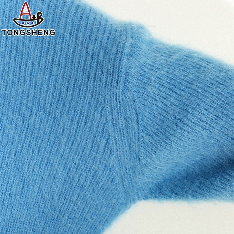 Light Blue Cashmere Sweater Sleeve Patches