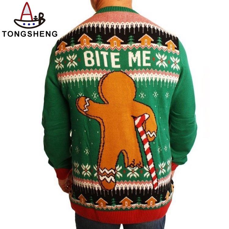 Gingerbread Man Christmas Sweater Pattern Display.jpg