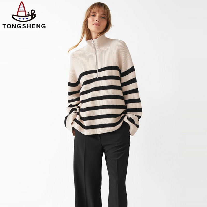 Women's  Loisirs Half-Zip Sweater