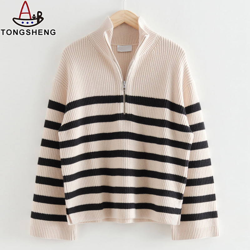 Stripe turtleneck sweater.jpg