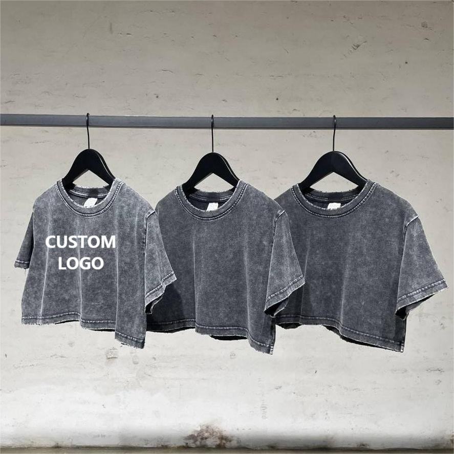 Custom Streetwear Crop T-Shirt Women