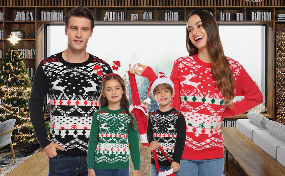 How To Make a Popular Family Christmas Sweater？