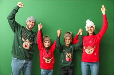 The Latest Trends And Popular Designs For Family Christmas Sweaters