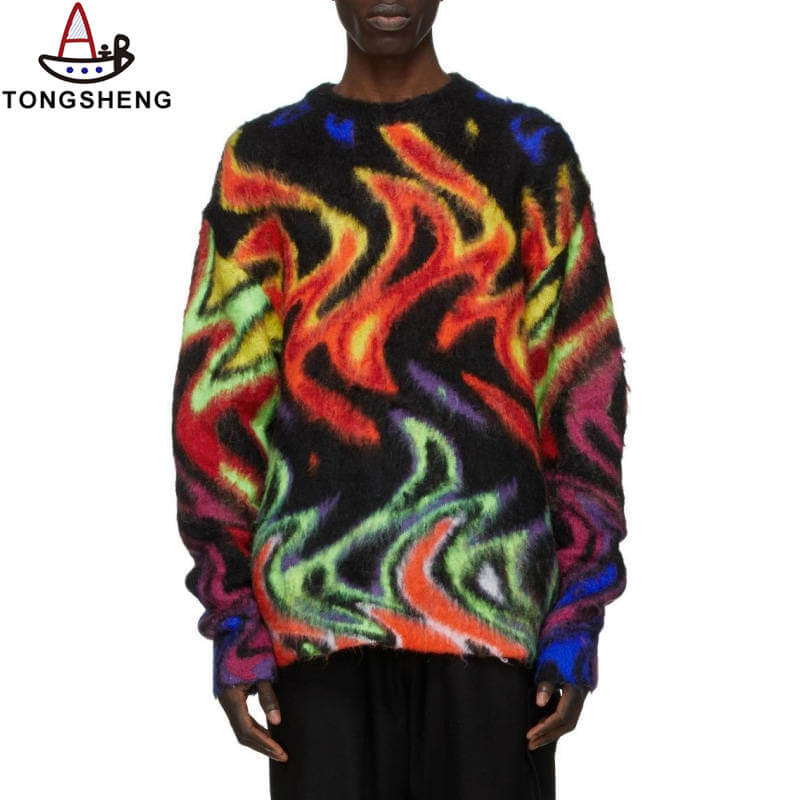 Mohair Knit Jumper Sweater