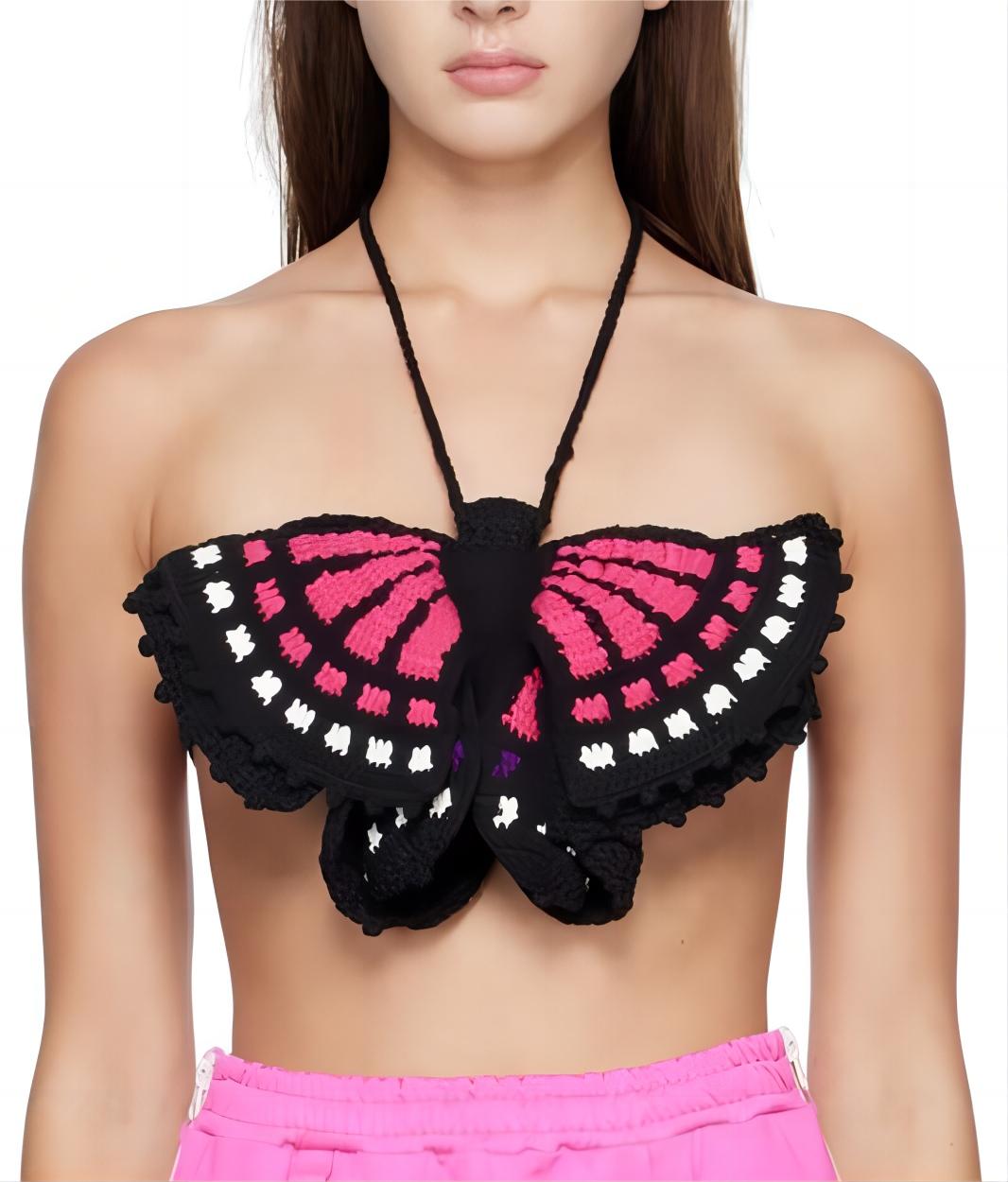Butterfly Crochet Top Suppliers