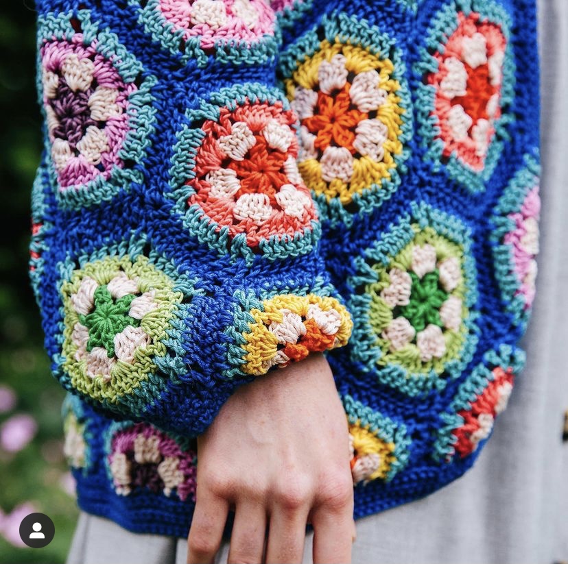 Custom Crochet Hexagon Cardigan Factory