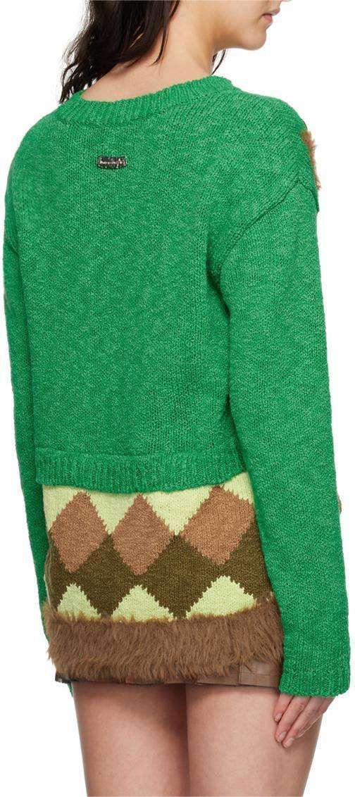 Argyle Tunic Womens Mint Green Sweater Outfit Factory