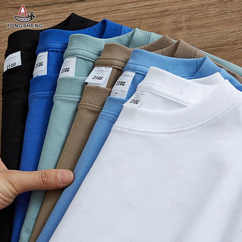 200G pure cotton T-shirt for men and women